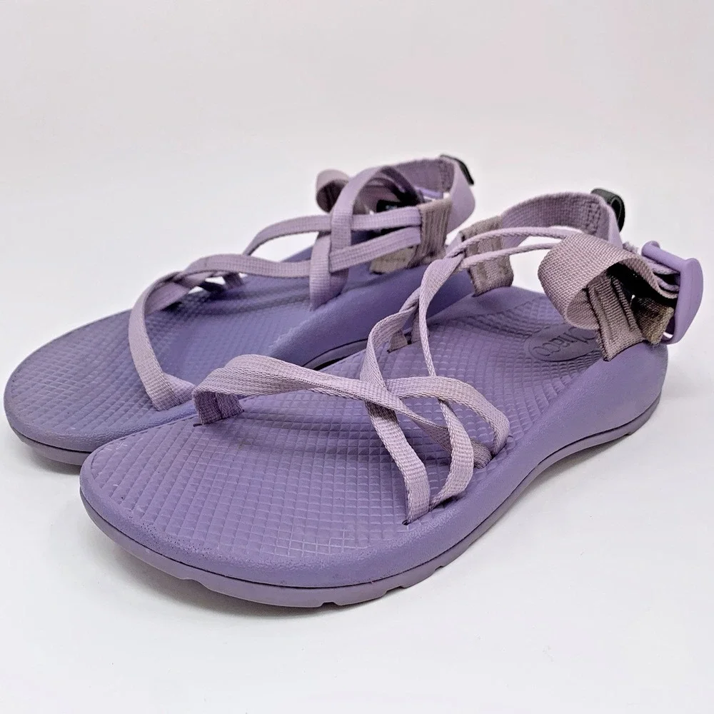 Chaco Youth Z/X1 Strap Size 5 Lavender Frost Water Sport Hiking Sandals Girls